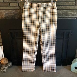 NWT plaid LOFT pants